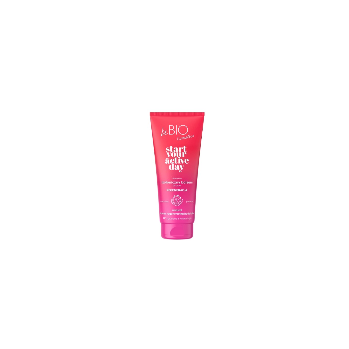 BeBio Cosmetics Natural Isotonic Body Balm START YOUR ACTIVE DAY Regeneration 200 ml BeBio Cosmetics Natural Isotonic Body Balm START YOUR ACTIVE DAY Regeneration 200 ml