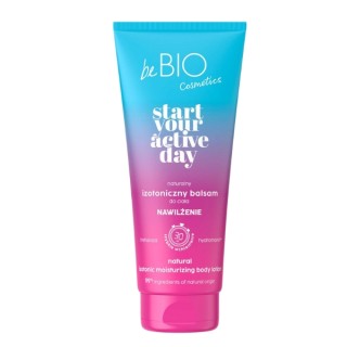 BeBio Cosmetics Naturalny izotoniczny Balsam do ciała START YOUR ACTIVE DAY Nawilżenie 200 ml BeBio Cosmetics Naturalny izotoniczny Balsam do ciała START YOUR ACTIVE DAY Nawilżenie 200 ml