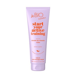 BeBio Cosmetics Naturalny Oleożel do masażu START YOUR ACTIVE TRAINING 250 ml BeBio Cosmetics Naturalny Oleożel do masażu START YOUR ACTIVE TRAINING 250 ml