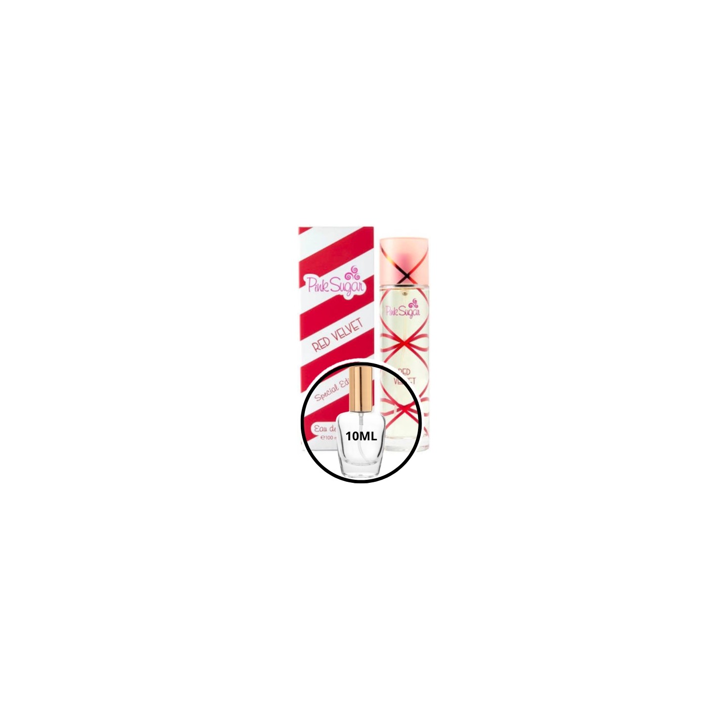 Aquolina Pink Sugar Red Velet Odlewka Wody toaletowej dla kobiet 10 ml Aquolina Pink Sugar Red Velet Odlewka Wody toaletowej dla kobiet 10 ml