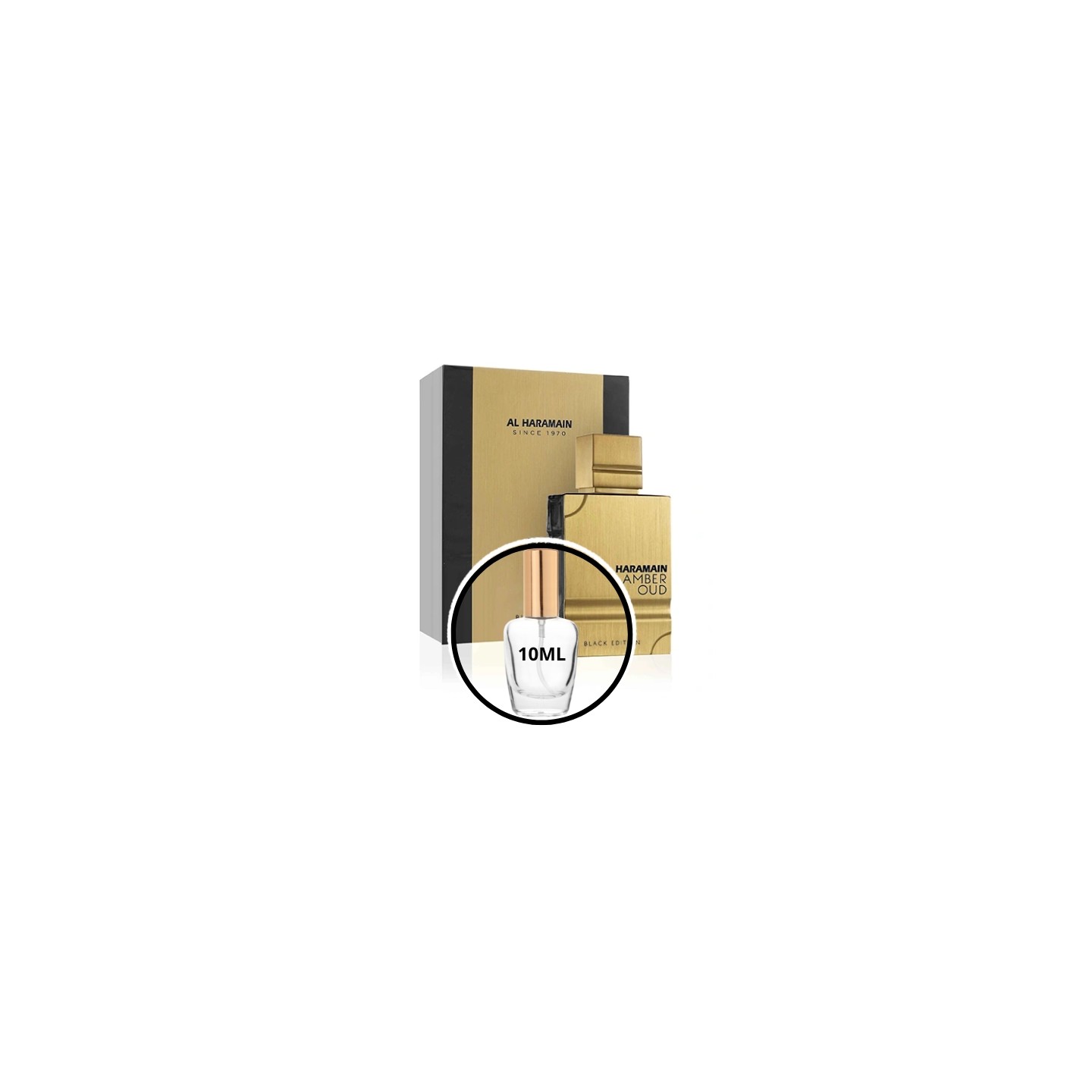 Al Haramain Amber Oud Black Edition Odlewka Wody perfumowanej dla kobiet i mężczyzn 10 ml Al Haramain Amber Oud Black Edition Odlewka Wody perfumowanej dla kobiet i mężczyzn 10 ml