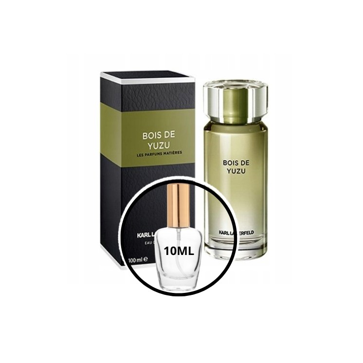 Karl Lagerfeld Bois De Yuzu Les Parfums Matieres Odlewka Wody Toaletowej dla mężczyzn 10 ml Karl Lagerfeld Bois De Yuzu Les Parfums Matieres Odlewka Wody Toaletowej dla mężczyzn 10 ml