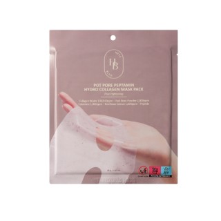 Heveblue Pot Pore Peptamin Hydro Collagen Mask Collagen mask tightening pores 1 piece 35 g Heveblue Pot Pore Peptamin Hydro Collagen Mask Collagen mask tightening pores 1 piece 35 g