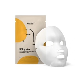 Resibo Lifting Star liftingująco-wygładzająca Maska w płachcie 21 ml Resibo Lifting Star liftingująco-wygładzająca Maska w płachcie 21 ml