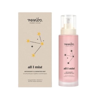 Resibo All I Mist antyoksydacyjna Mgiełka rozświetlająca do twarzy 100 ml Resibo All I Mist antyoksydacyjna Mgiełka rozświetlająca do twarzy 100 ml