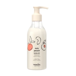 Resibo Rich Peach naturalny Żel myjący do twarzy 250 ml Resibo Rich Peach naturalny Żel myjący do twarzy 250 ml
