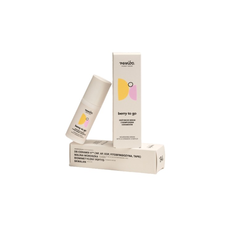 Resibo Berry Good odżywcze Serum kwasowe z kompleksem ceramidów 30 ml Resibo Berry Good odżywcze Serum kwasowe z kompleksem ceramidów 30 ml