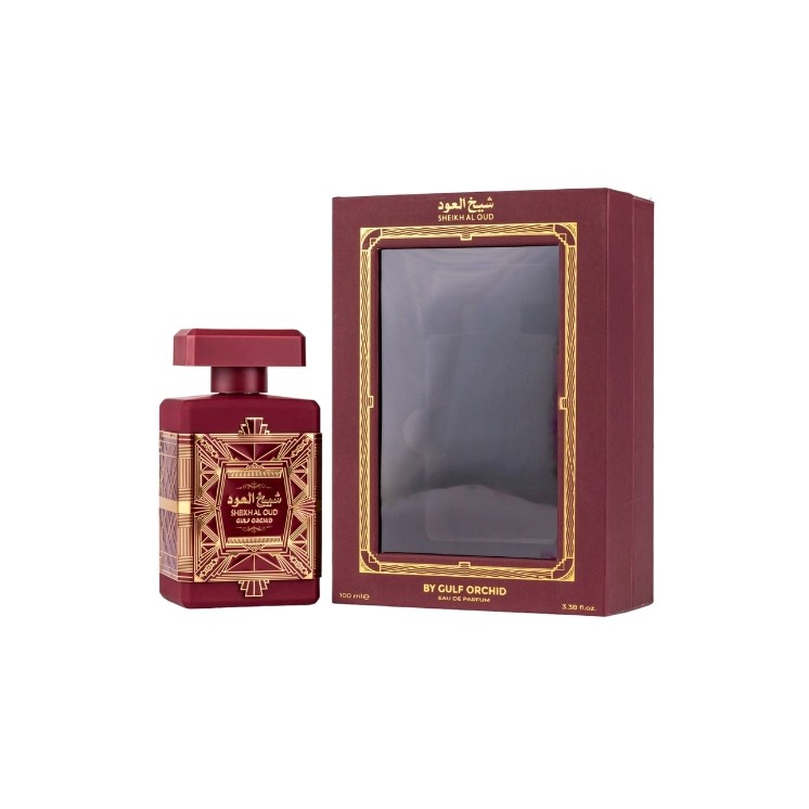 Gulf Orchid Sheikh al Oud Red Unisex Woda perfumowana dla kobiet i mężczyzn 100 ml  Gulf Orchid Sheikh al Oud Red Unisex Woda perfumowana dla kobiet i mężczyzn 100 ml