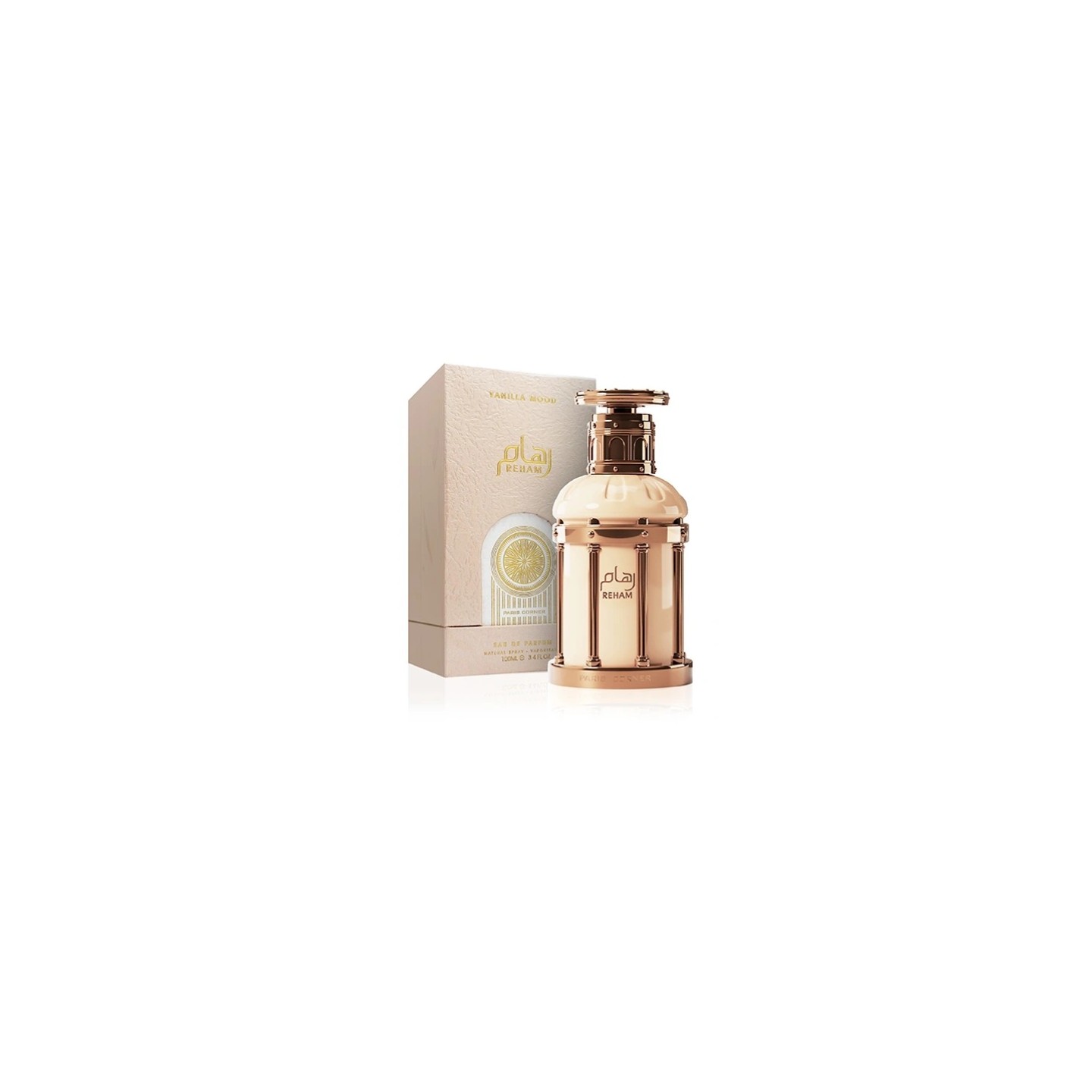 Paris Corner Reham Vanilla Mood Unisex Woda perfumowana dla kobiet i mężczyzn 100 ml Paris Corner Reham Vanilla Mood Unisex Woda perfumowana dla kobiet i mężczyzn 100 ml