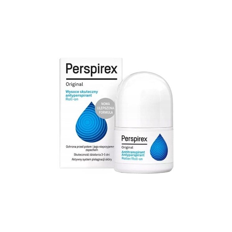 Perspirex Orginal Antyperspirant Roll-on 20 ml Perspirex Orginal Antyperspirant Roll-on 20 ml
