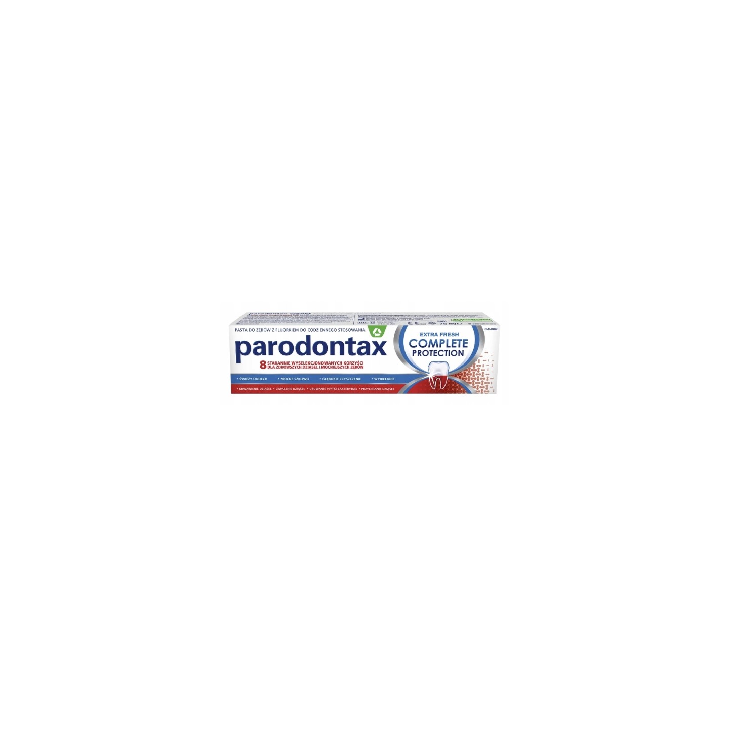 Parodontax Extra Fresh Complete Protection Pasta do zębów z fluorkiem 75 ml Parodontax Extra Fresh Complete Protection Pasta do zębów z fluorkiem 75 ml