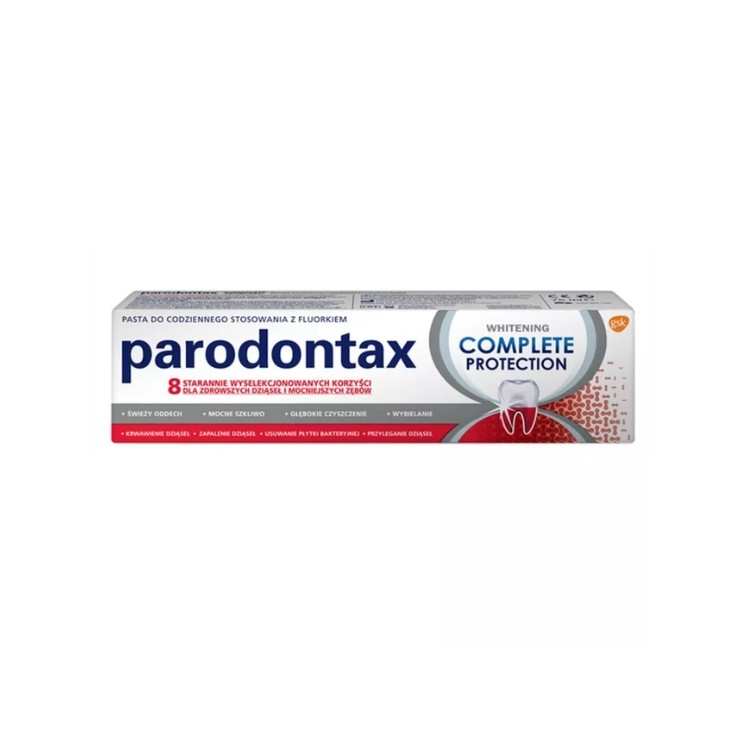 Parodontax Whitening Complete Protection Pasta do zębów 75 ml Parodontax Whitening Complete Protection Pasta do zębów 75 ml