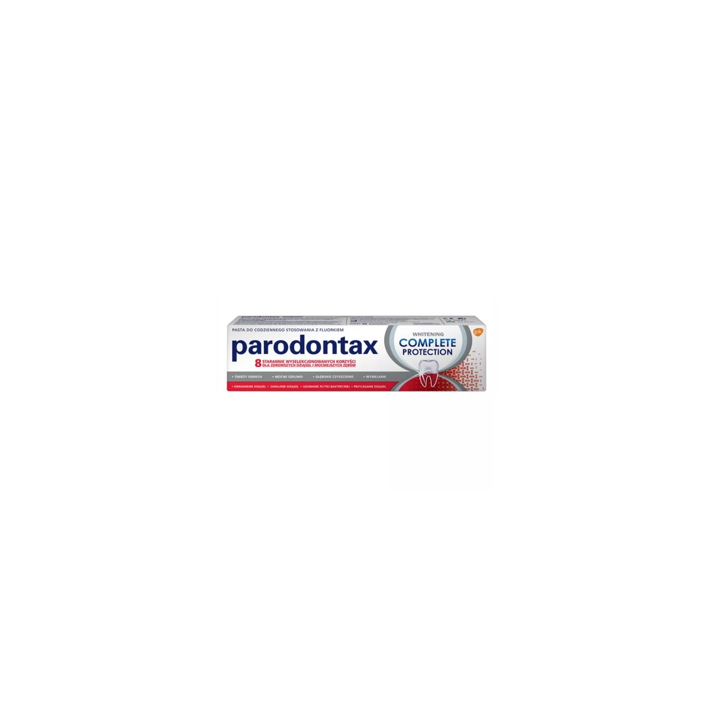 Parodontax Whitening Complete Protection Pasta do zębów 75 ml Parodontax Whitening Complete Protection Pasta do zębów 75 ml