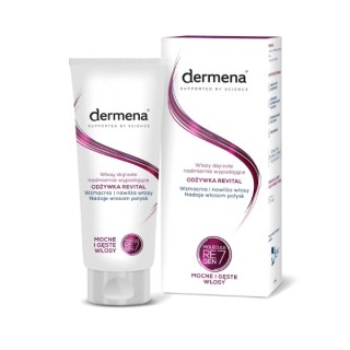Dermena Revital wzmacniająco-nawilżająca Odżywka do włosów 200 ml Dermena Revital wzmacniająco-nawilżająca Odżywka do włosów 200 ml