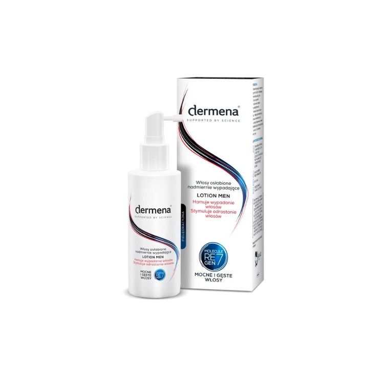 Dermena Hair Care Men Lotion do włosów osłabionych i nadmiernie wypadających 150 ml Dermena Hair Care Men Lotion do włosów osłabionych i nadmiernie wypadających 150 ml