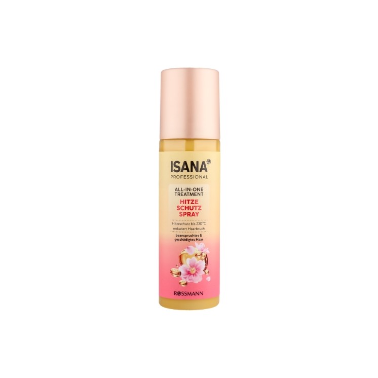 Isana Professional Spray do włosów termoochronny 200 ml Isana Professional Spray do włosów termoochronny 200 ml