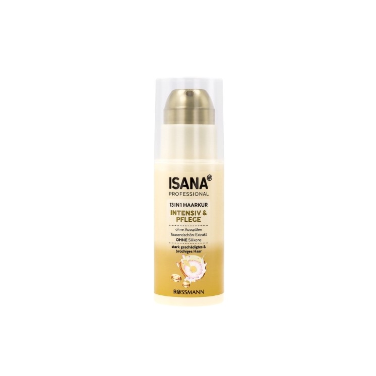 Isana Professional Kuracja do włosów nawilżająca 13 w 1 intensywnie pielęgnująca 100 ml Isana Professional Kuracja do włosów nawilżająca 13 w 1 intensywnie pielęgnująca 100 ml