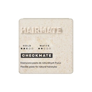Hairmate Checkmate Fixing, flexible hair paste for natural hairstyles 75 g Hairmate Checkmate Fixing, flexible hair paste for natural hairstyles 75 g