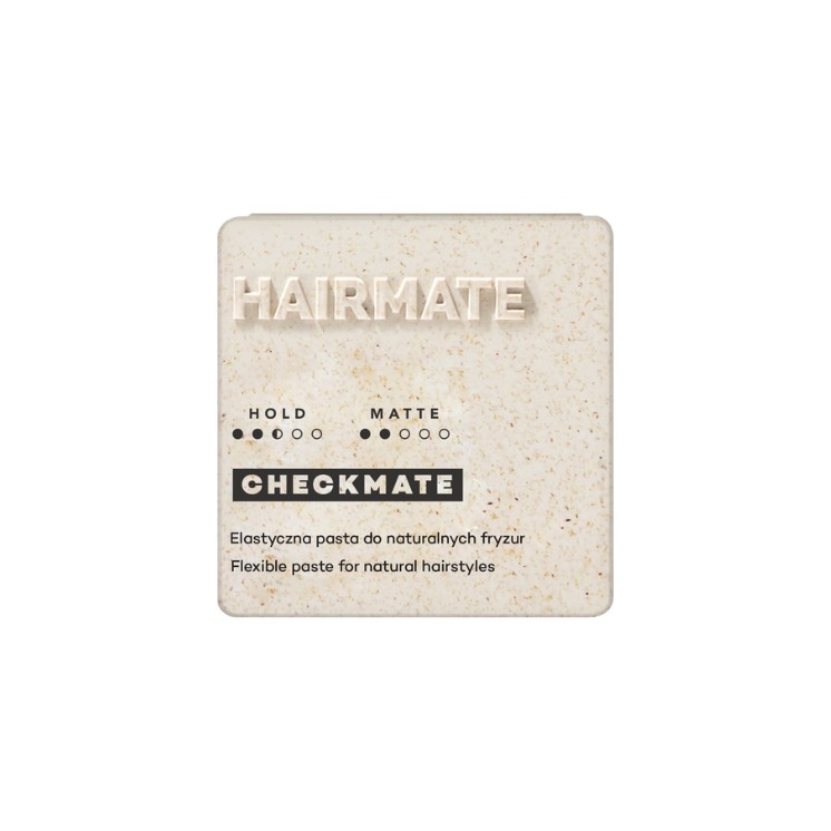 Hairmate Checkmate Pasta do włosów utrwalająca, elastyczna, do naturalnych fryzur 75 g Hairmate Checkmate Pasta do włosów utrwalająca, elastyczna, do naturalnych fryzur 75 g