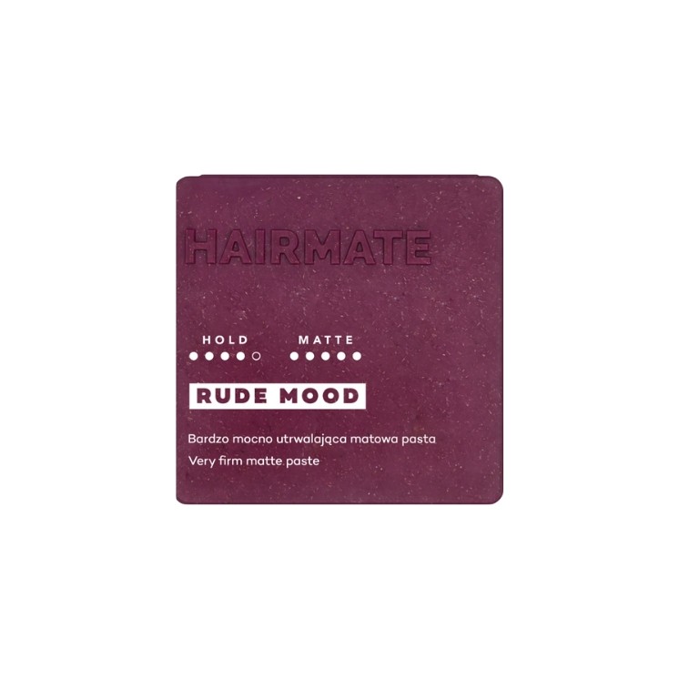 Hairmate Rude Mood Pasta do włosów bardzo mocno utrwalająca matowa 75 g Hairmate Rude Mood Pasta do włosów bardzo mocno utrwalająca matowa 75 g