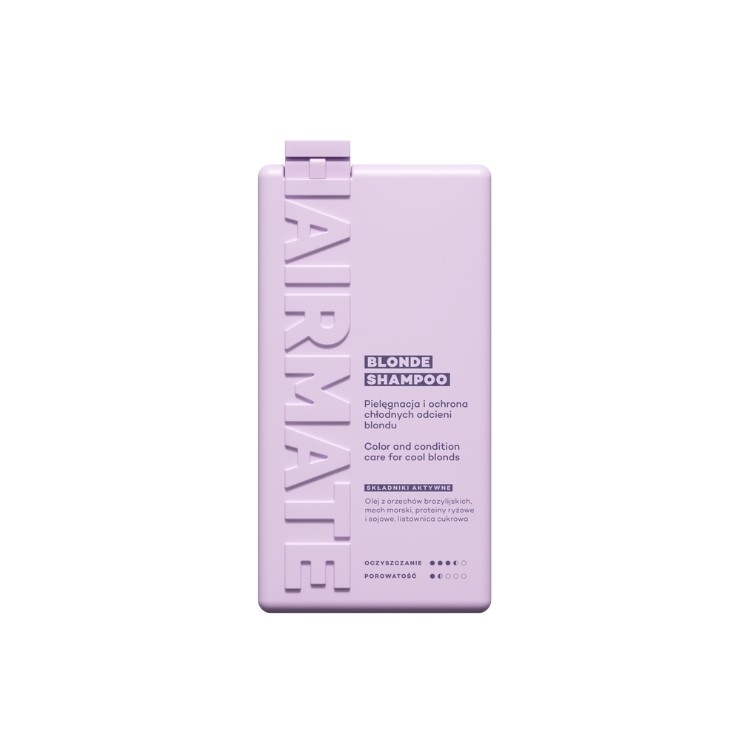Hairmate Blonde Szampon do włosów rozjaśnianych i farbowanych fioletowy 250 ml