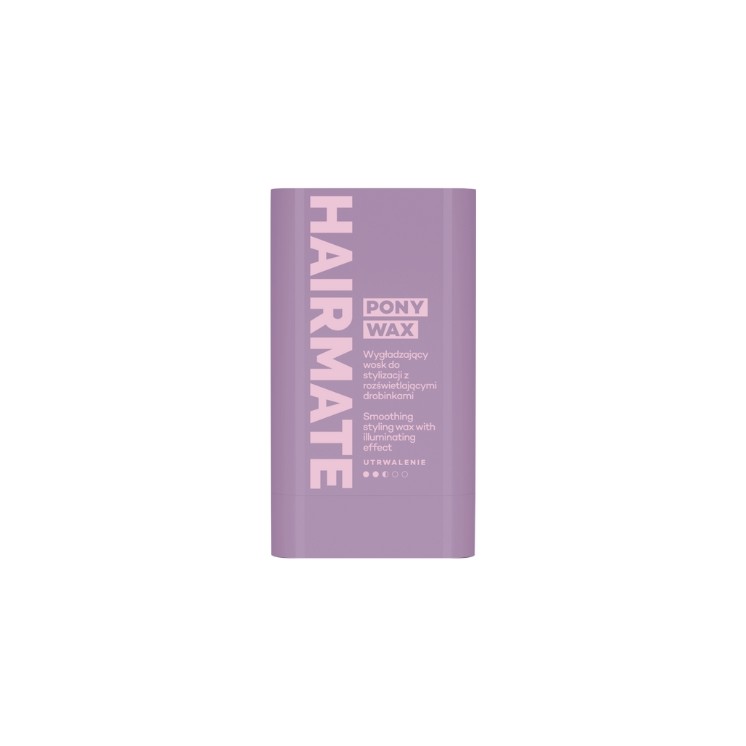 Hairmate Pony Wax Wosk w sztyfcie do stylizacji włosów z drobinkami rozświetlającymi 20 g Hairmate Pony Wax Wosk w sztyfcie do stylizacji włosów z drobinkami rozświetlającymi 20 g