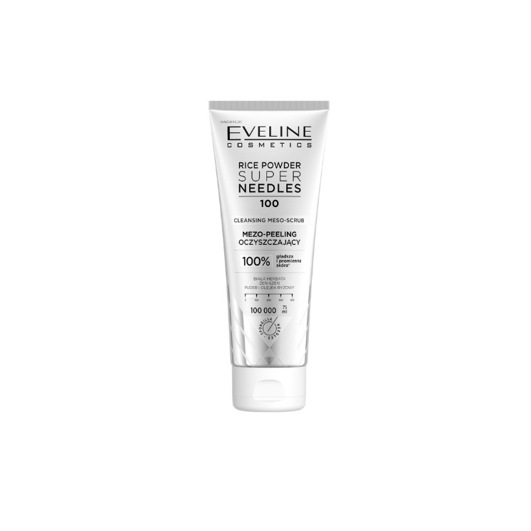 Eveline Rice Super Needles 100 Mezo-cleansing facial peeling 75 ml