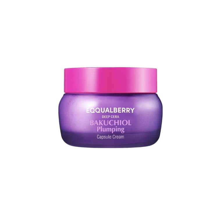 Eqqualberry Bakuchiol Plumping Capsule Cream Firming and moisturizing face cream with bakuchiol 50 ml