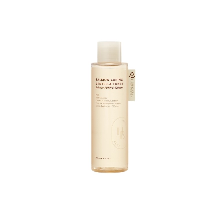 Heveblue Salmon Caring Centella Toner rewitalizujący Tonik do twarzy 200 ml