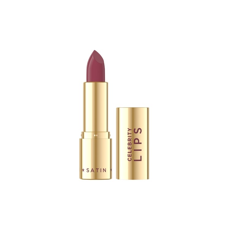 Eveline Celebrity Lips Creamy Satin Finish Lipstick /602/ Glimmer 1 pc