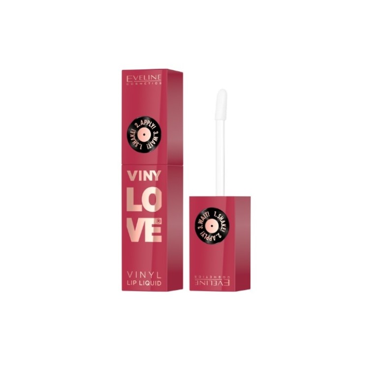 Eveline VinyLove Long-Lasting Liquid Lipstick with Gloss Effect /09/ Hotty 4 ml