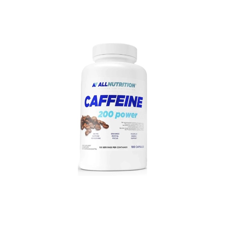 AllNutrition Caffeine 200 Power 100 kapsułek