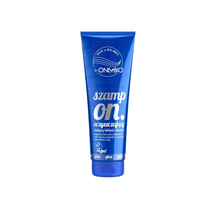 ONLYBIO Hair in Balance Volume Szampon do włosów oczyszczający 250 ml