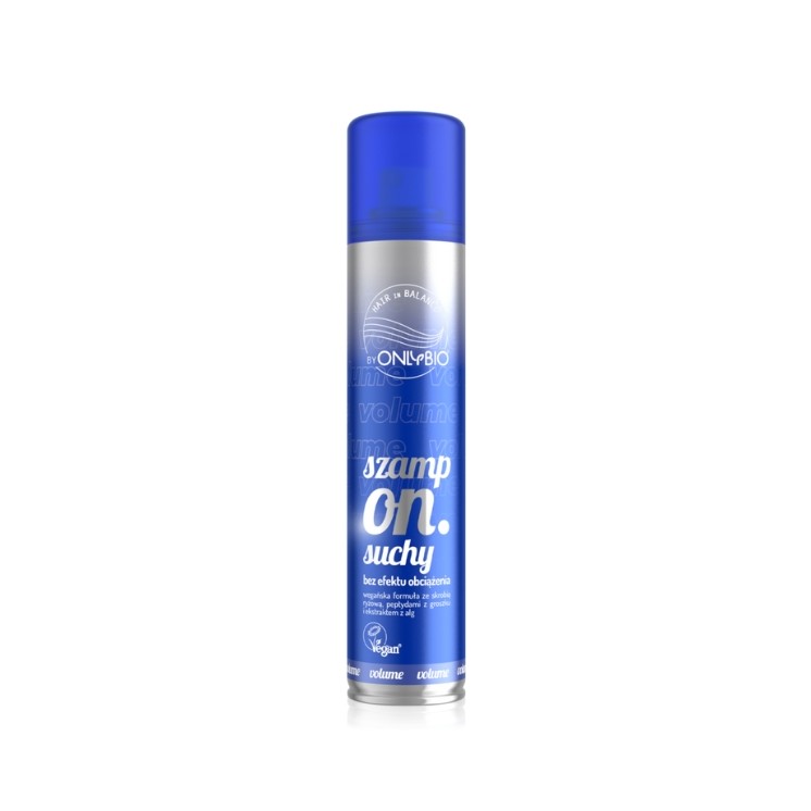 ONLYBIO Hair in Balance Volume suchy Szampon bez efektu obciążenia 200 ml