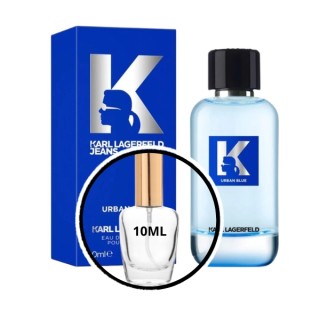 Karl Lagerfeld Urban Blue Odlewka Wody toaletowej dla mężczyzn 10 ml