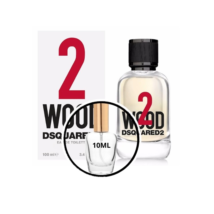 Dsquared2 Two Wood Unisex Odlewka Wody toaletowej dla kobiet i mężczyzn 10 ml