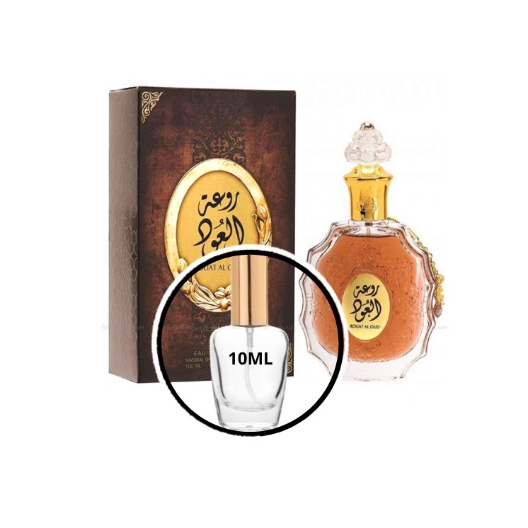 Lattafa Rouat Al Oud Eau de Parfum Decant for Men 10 ml