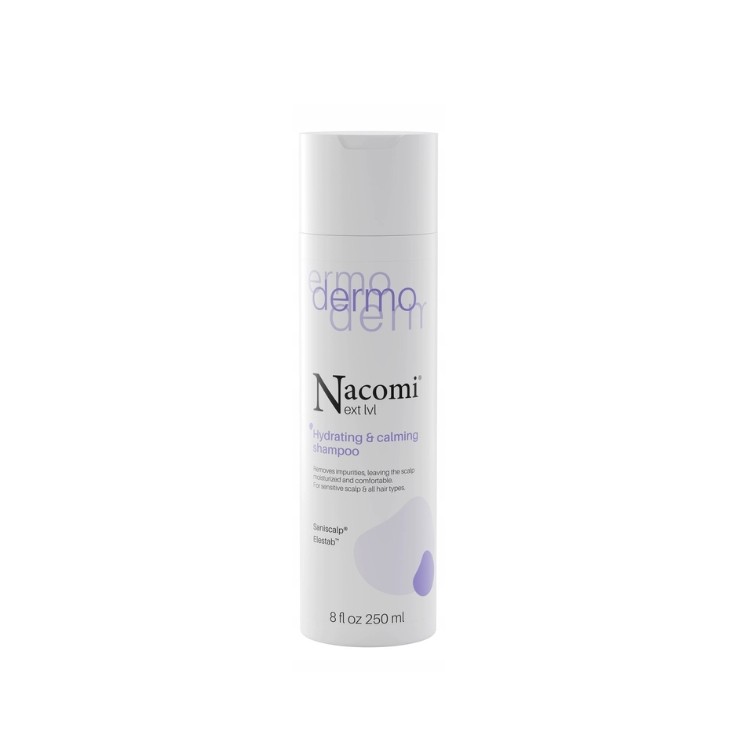 Nacomi Next Level Dermo nawilżająco-łagodzący Szampon do włosów 250 ml