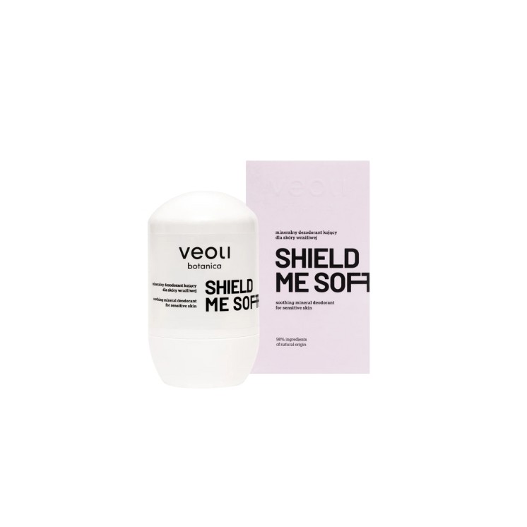 Veoli Botanica Shield Me Softly mineralny Dezodorant pielęgnujący do skóry wrażliwej 50 ml