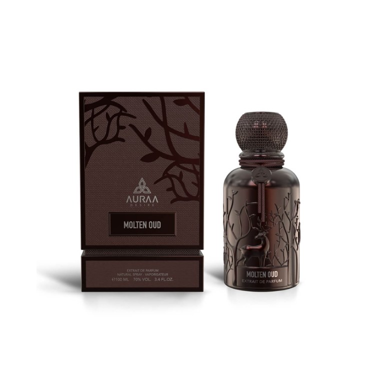 Auraa Desire Molten Oud Unisex Woda perfumowana dla mężczyzn i kobiet 100 ml