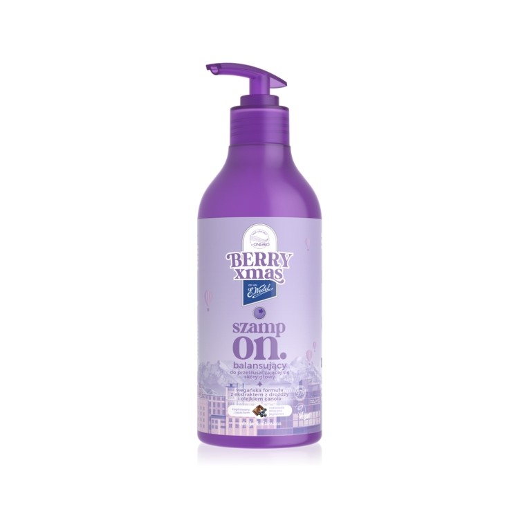 OnlyBio x Wedel Hair in Balance Balancing Shampoo Milk Chocolate Blueberry 400 ml