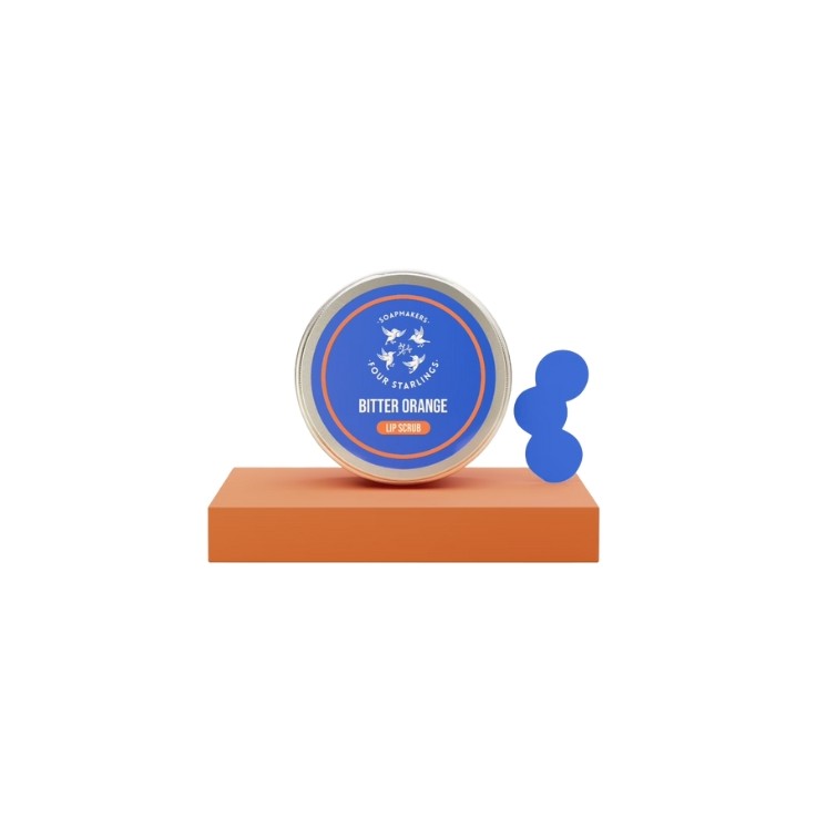 Mydlarnia Cztery Szpaki Peeling do ust Bitter Orange 15 ml