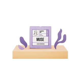 Mydlarnia Cztery Szpaki moisturizing shampoo bar MUSE x Kasia Sienkiewicz 75 g
