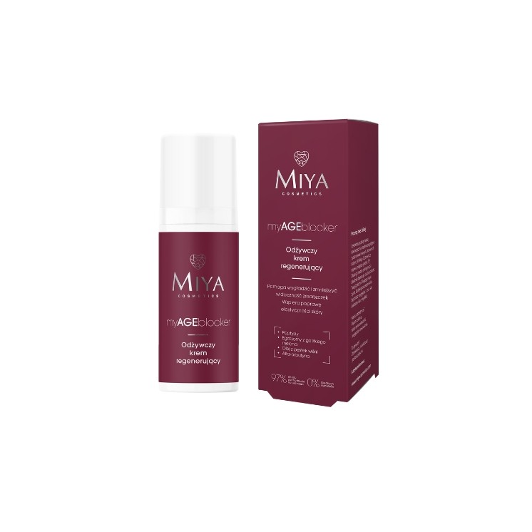 Miya myAGEblocker Nourishing Regenerating Face Cream 50 ml