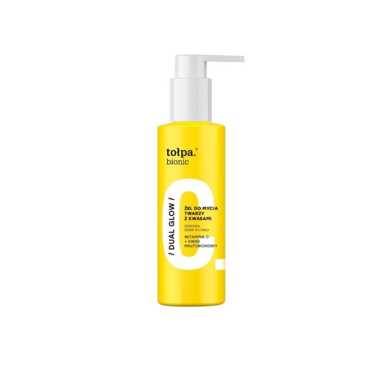Tołpa Bionic Dual - Glow Acid Facial Cleansing Gel 195 ml