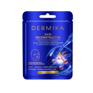 Dermika Skin Reconstructor multi-kolagenowy Rekonstruktor błyskawicznie liftingujący w płacie 1 sztuka