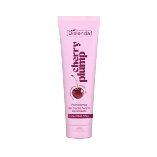 Bielenda Cherry Plump Cleansing Foam-Mousse for Face Wash 130 g