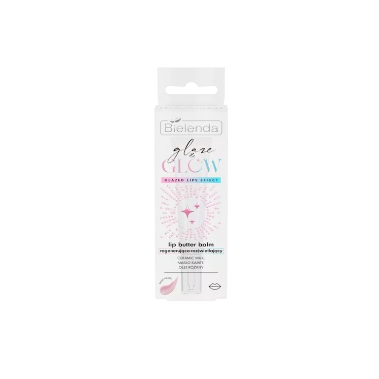 Bielenda Glaze & Glow Regenerating and Brightening Lip Balm 10 g
