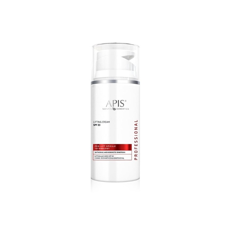 Apis Pro-Lift Spicule Technology liftingujący Krem do twarzy SPF20 z DMAE i biomimetyczną "konotoksyną" 100 ml