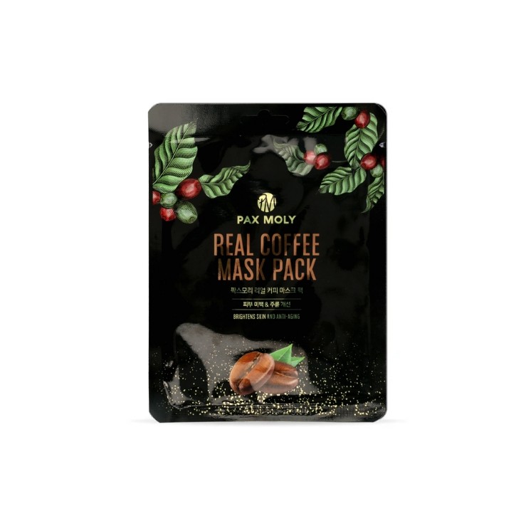Pax Moly Real Coffee Moisturizing Sheet Mask with Coffee 25 ml